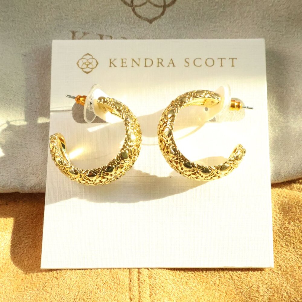Kendra Scott - Harper Gold Small Hoop Earrings